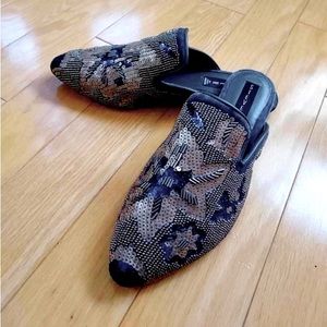 Steve Madden Bedazzled Flat Mules